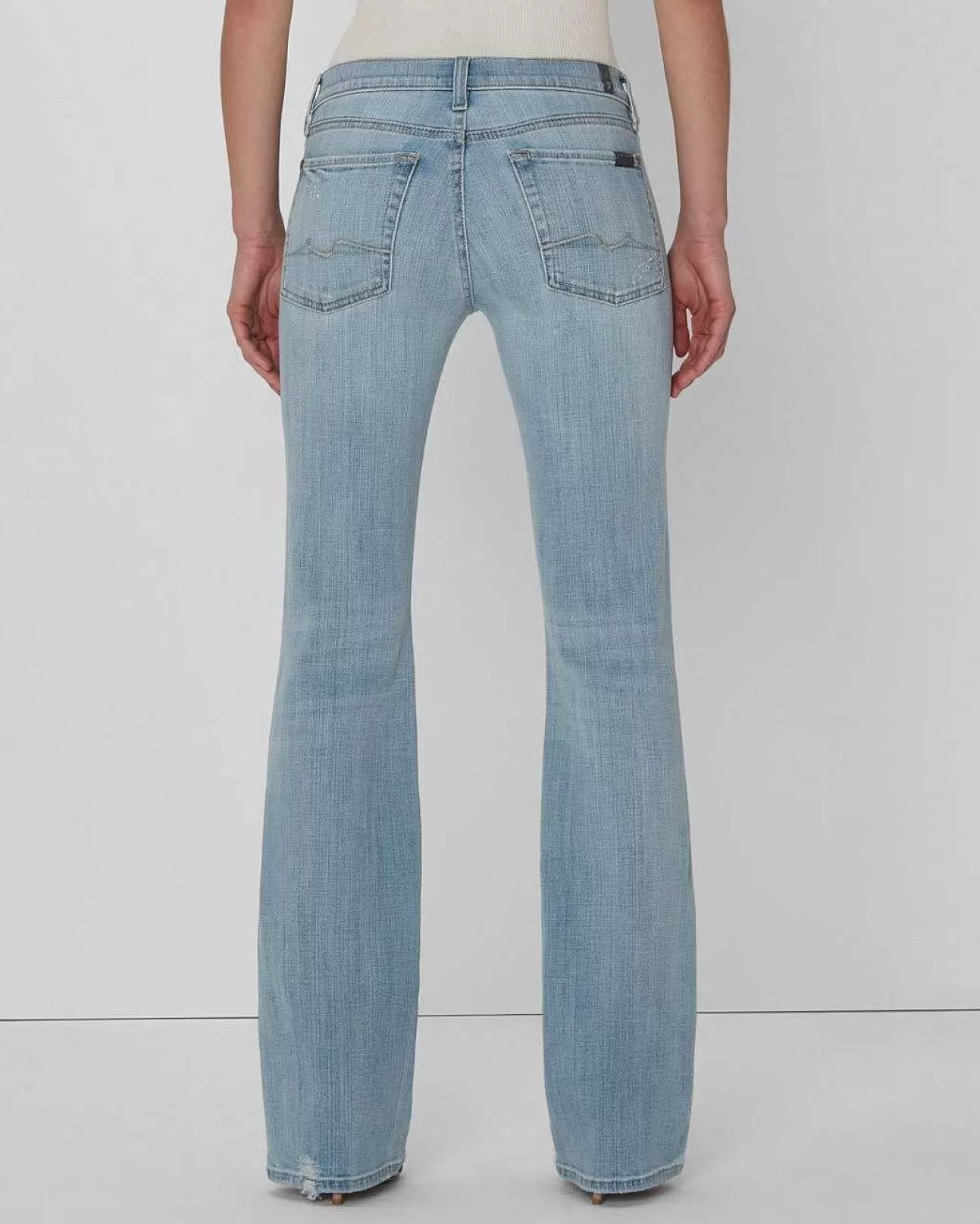 7 For All Mankind Broken Twill Original Bootcut In Coco Prive Best