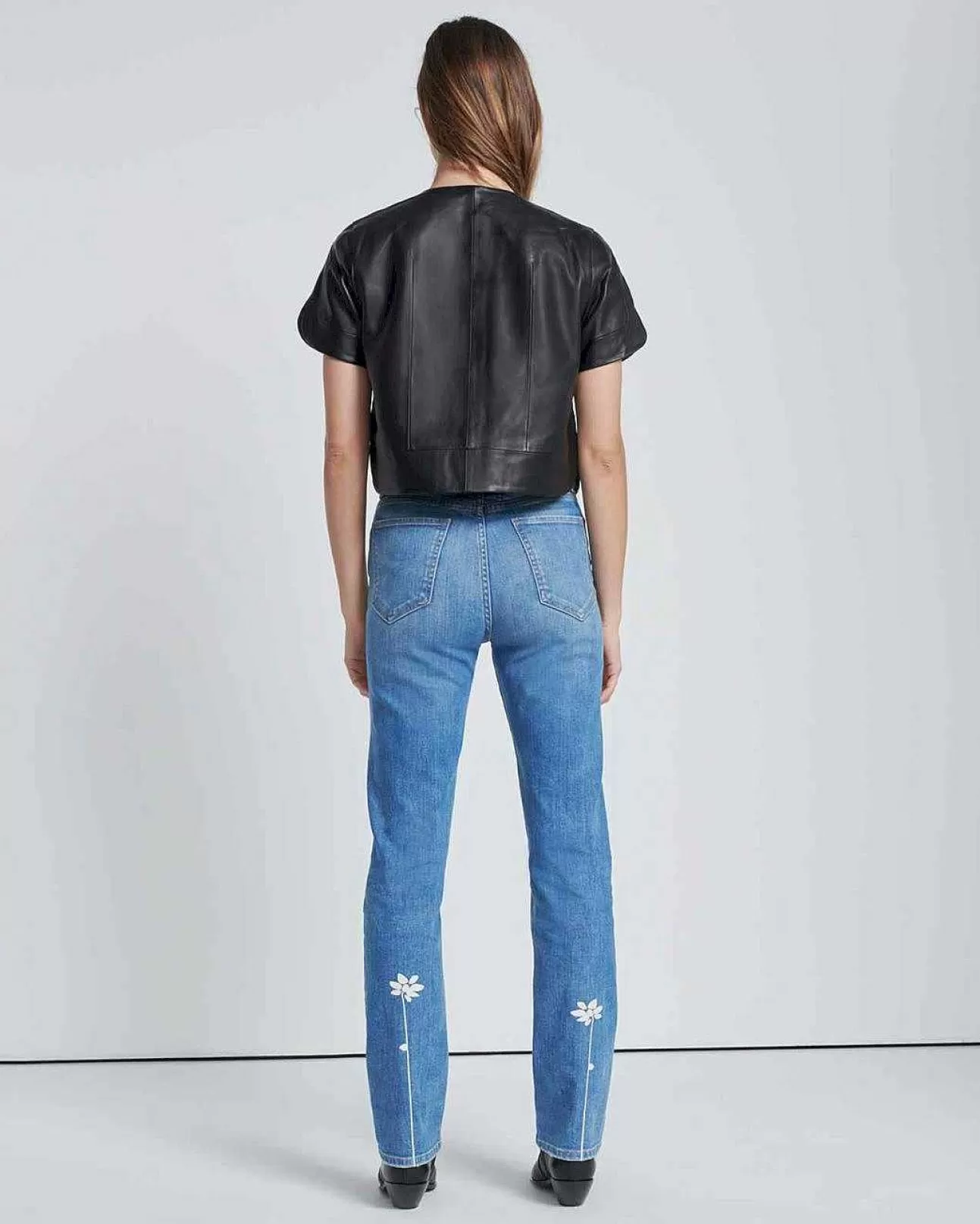 7 For All Mankind Einfaches Slim-In Traum Outlet