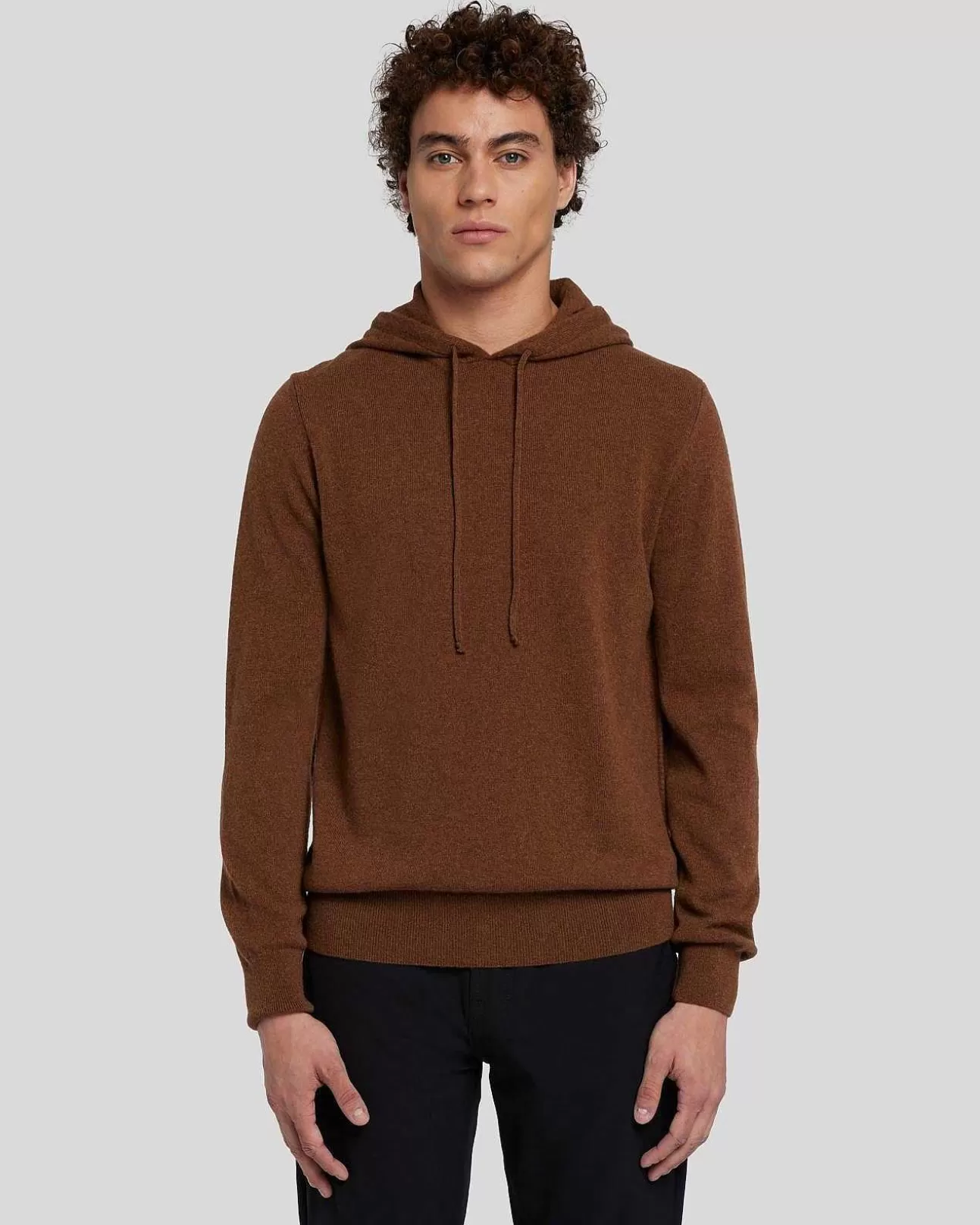 7 For All Mankind Kapuzenpullover Aus Kaschmir Gepflegte Braune Store