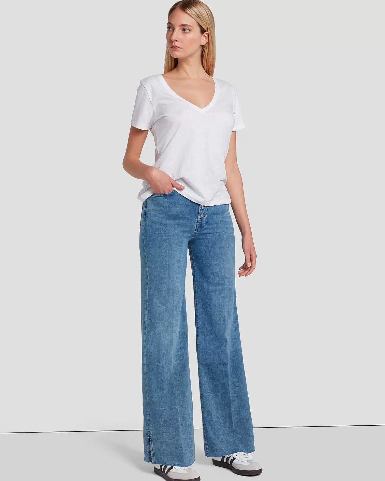 7 For All Mankind Linker Ultra-High-Rise-Jo-In Vive Cheap