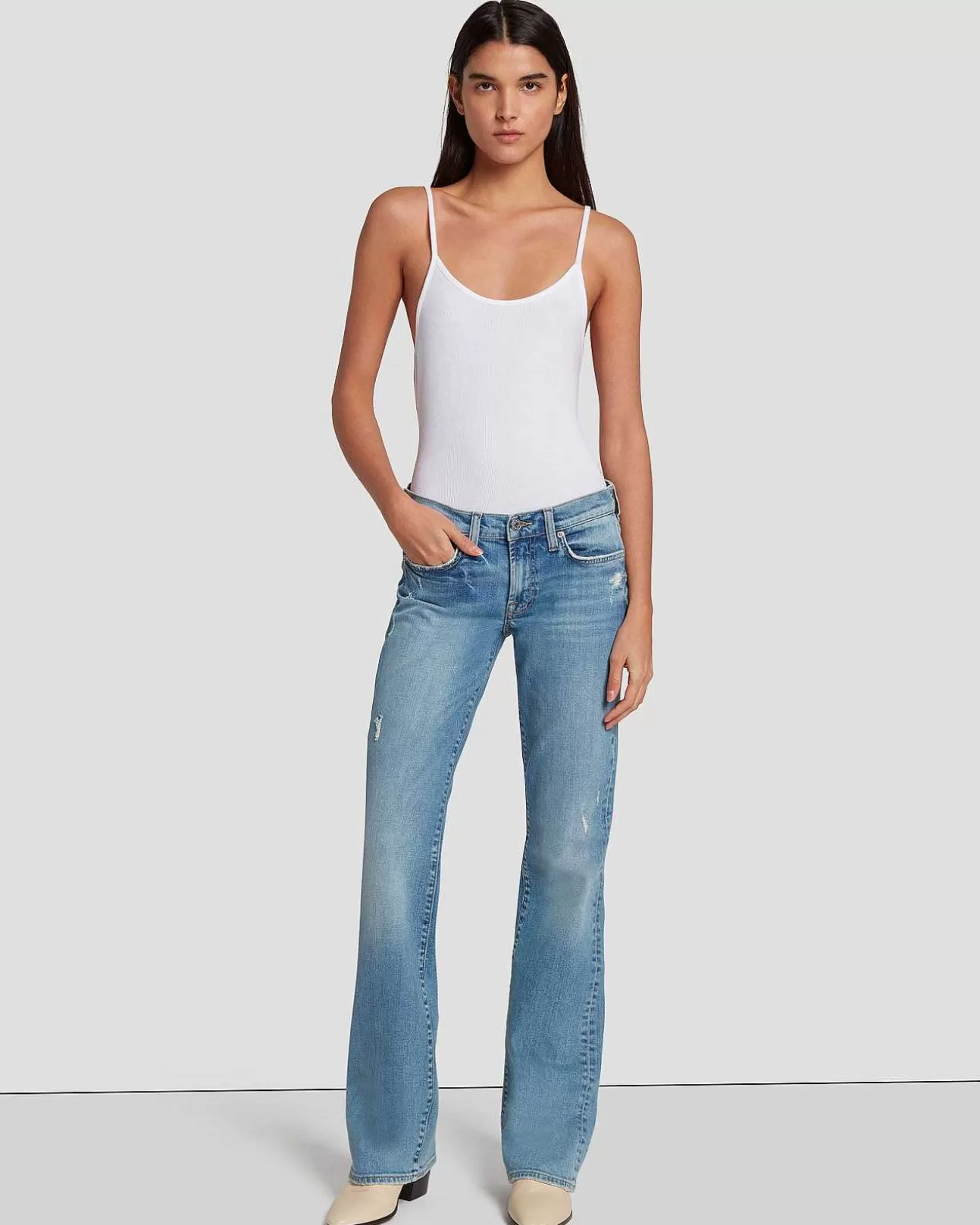 7 For All Mankind Original Bootcut In Sommerfeige Fashion