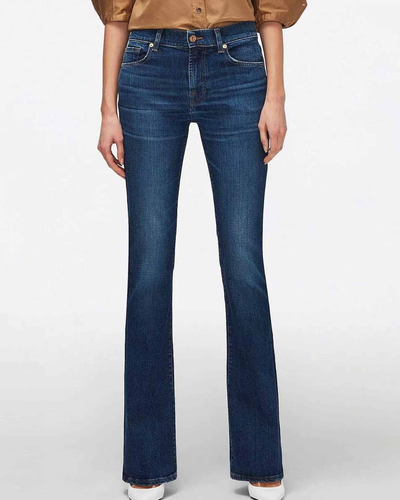 7 For All Mankind Slim Illusion Kimmie Bootcut In Highline Outlet